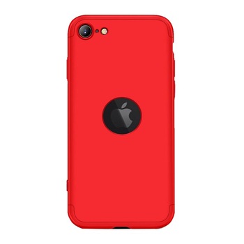 Husa 360° GKK (Protectie Completa) pentru iPhone SE 2, Rosu Husa 360° GKK (Protectie Completa) pentru iPhone SE 2, Rosu