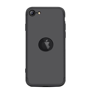 Husa 360° GKK (Protectie Completa) pentru iPhone SE 2, Negru Husa 360° GKK (Protectie Completa) pentru iPhone SE 2, Negru