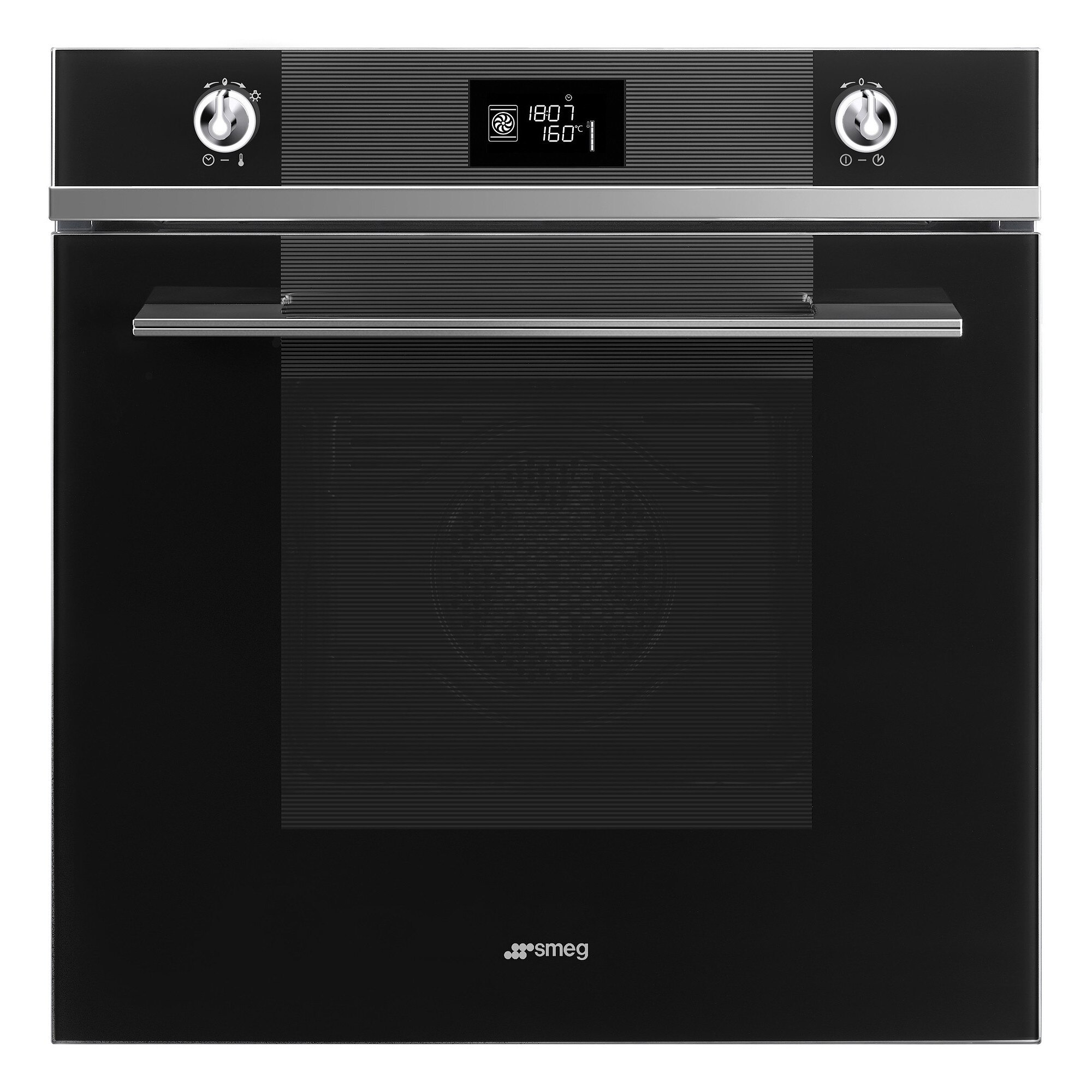Cuptor electric SMEG, SF6102TVN, negru, 60cm