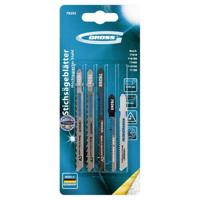 Set panze pentru ferestrau vertical, univerasl, 5 bucati