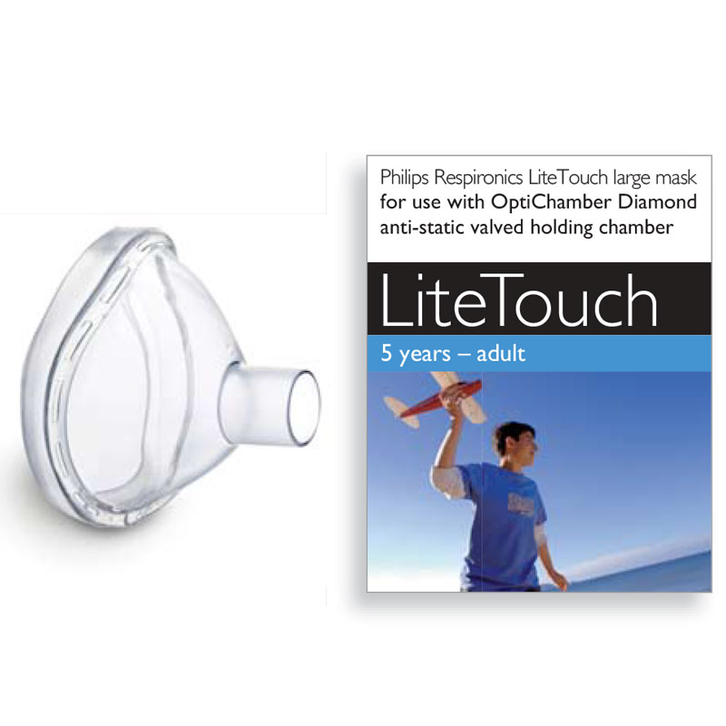 Маска Philips Respironics LiteTouch, за aнтистатична камера Philips ...