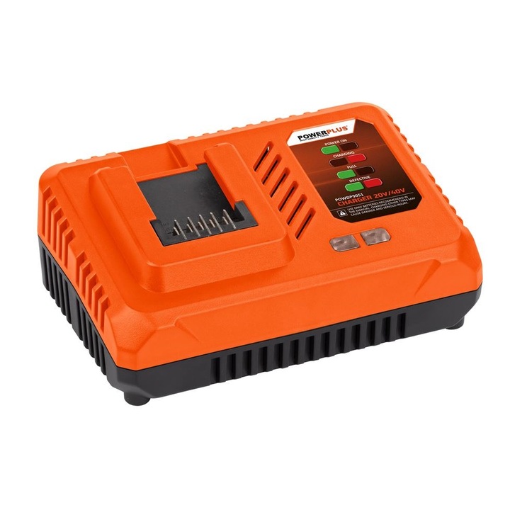 Incarcator Powerplus POWDP9051 pentru acumulatori de 20V si 40V
