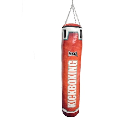Sac de box umplut, Oranj, 150x35 cm