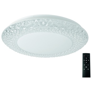 Plafoniera Nia led 72w, diametru 505mm, dimabila cu lumina calda, neutra si rece cu telecomanda Plafoniera Nia led 72w, diametru 505mm, dimabila cu lumina calda, neutra si rece cu telecomanda