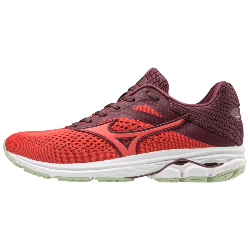 Pantofi alergare dama Mizuno Wave Rider 23 SS 2020, Portacaliu