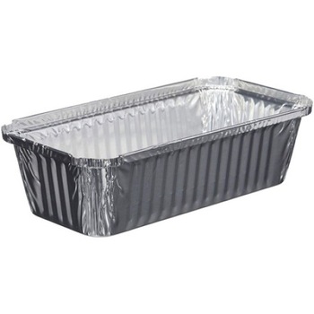 Tavite din aluminiu pentru cozonac de unica folosinta OTI 275x125x70mm 5buc Tavite din aluminiu pentru cozonac de unica folosinta OTI 275x125x70mm 5buc