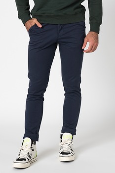 Jack&Jones, Pantaloni slim fit Marco Dave, Bleumarin, W32-L34 Jack&Jones, Pantaloni slim fit Marco Dave, Bleumarin, W32-L34