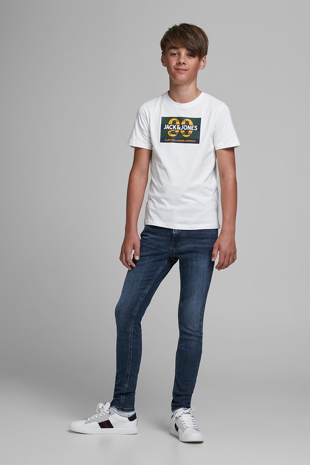 Jack&Jones, Blugi slim fit Liam, Bleumarin