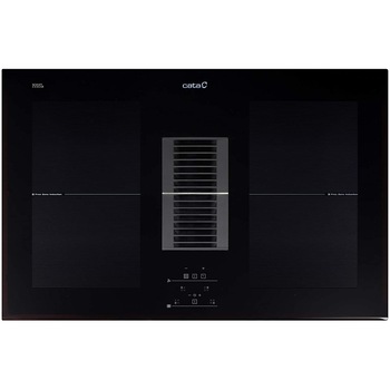 Plita Inductie, AS750, Cata, 4 zone, turbo, Touch Control, 77 cm, ventilatie hota 650m3h booster, 9 trepte+ turbo, timer, alarma, securitate, indicator caldura reziduala, 2.1 kw Plita Inductie, AS750, Cata, 4 zone, turbo, Touch Control, 77 cm, ventilatie hota 650m3h booster, 9 trepte+ turbo, timer, alarma, securitate, indicator caldura reziduala, 2.1 kw