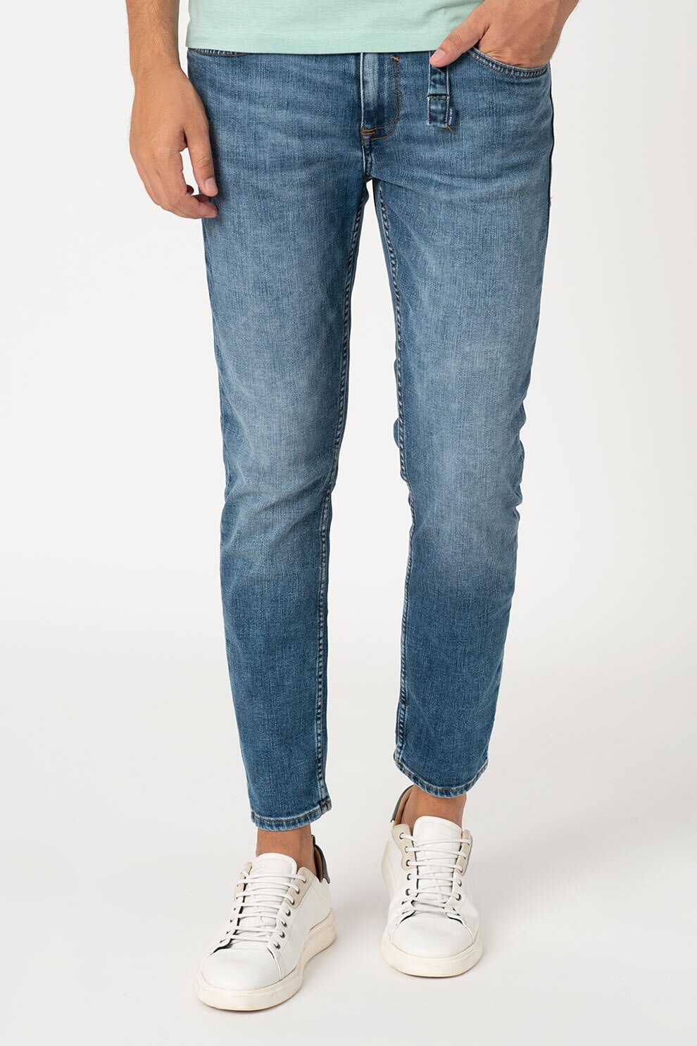 BLEND, Blugi crop, Bleumarin/Alb