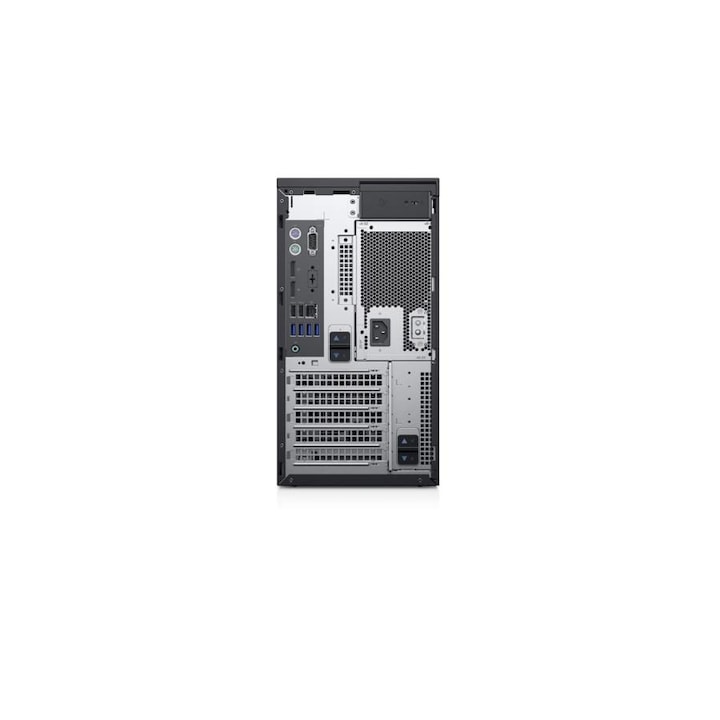 DELL EMC PE torony szerver - Mini T40, 4C E-2224G 3.5GHz, 1x8GB, 1x1TB 7.2k SATA Software RAID.