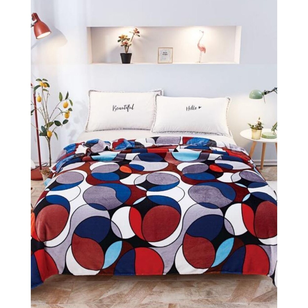 Patura Cocolino, Pat Dublu, 200x230 cm, Balls