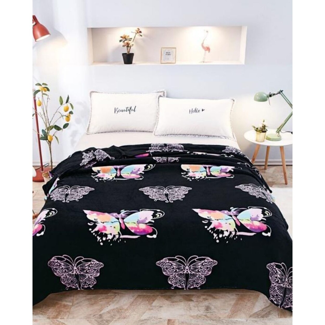 Patura Cocolino, Pat Dublu, 200x230 cm, Grand Butterfly