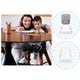 Scaun de masa, Lionelo, Mona, 4 in 1, Transformabil, Reglabil in inaltime in 3 pozitii, Conform cu standardele europene de securitate EN14988, EN16120, Stone
