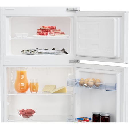 Frigider cu doua usi incoporabil Beko BDSA250K3SN, 220 l, Termostat reglabil, Clasa A+, H 144.8 cm