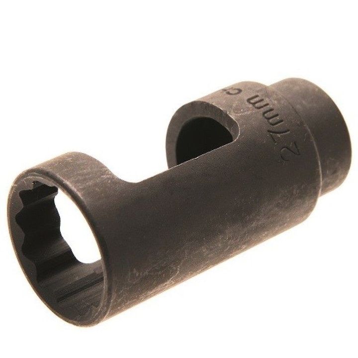 Cheie tubulara decupata pentru sonda Lambda, 27 x 78 mm, 12 colturi, antrenare 12,5mm(1/2")