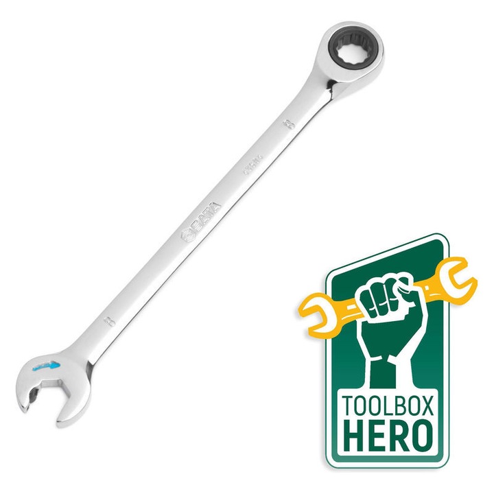 Cheie combinata cu clichet Sata, 6mm