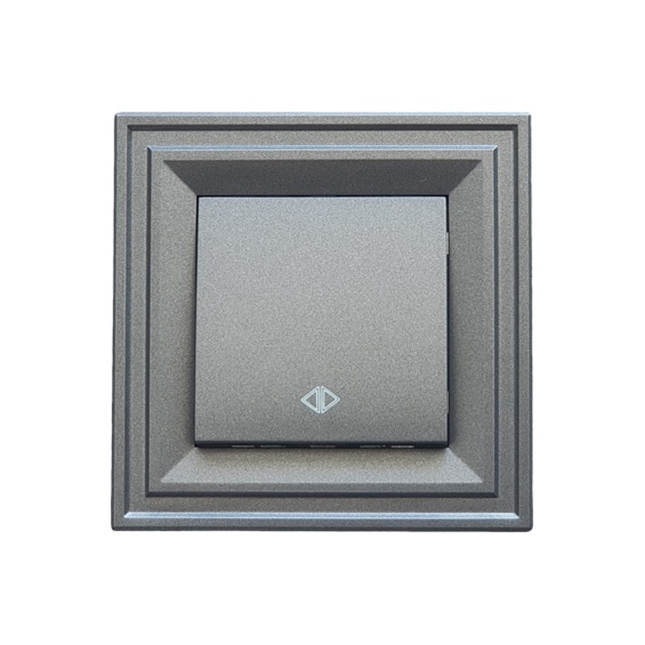 Ключ кръстат LB Light CLASSIC, СХ 7, 10А, 220V, Черен Графит