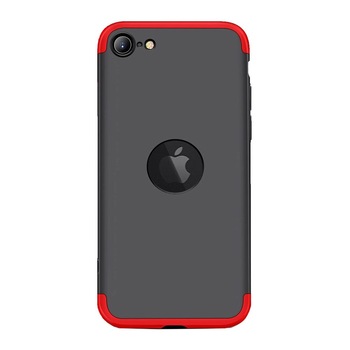 Husa 360° GKK (Protectie Completa) pentru iPhone SE 2, Negru/Rosu Husa 360° GKK (Protectie Completa) pentru iPhone SE 2, Negru/Rosu