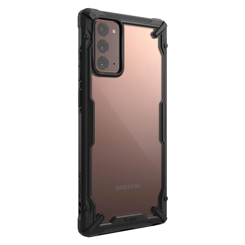 Husa Antisoc Ringke Fusion X pentru Samsung Galaxy Note 20, Negru