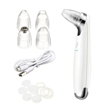 Aparat pentru indepartare puncte negre, Multifunctional , Anti Acnee, Alb Aparat pentru indepartare puncte negre, Multifunctional , Anti Acnee, Alb