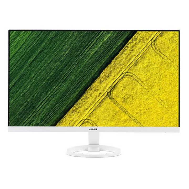 Монитор Acer R271Bwmix, 27'' IPS LED, 1ms(VRB), ZeroFrame, FreeSync, UltraSlim, 100M:1, 250 cd/m2, 1920x1080, VGA, HDMI, Speakers 2x2W, Audio Out, Tilt, White UM.HR1EE.B04 EoL