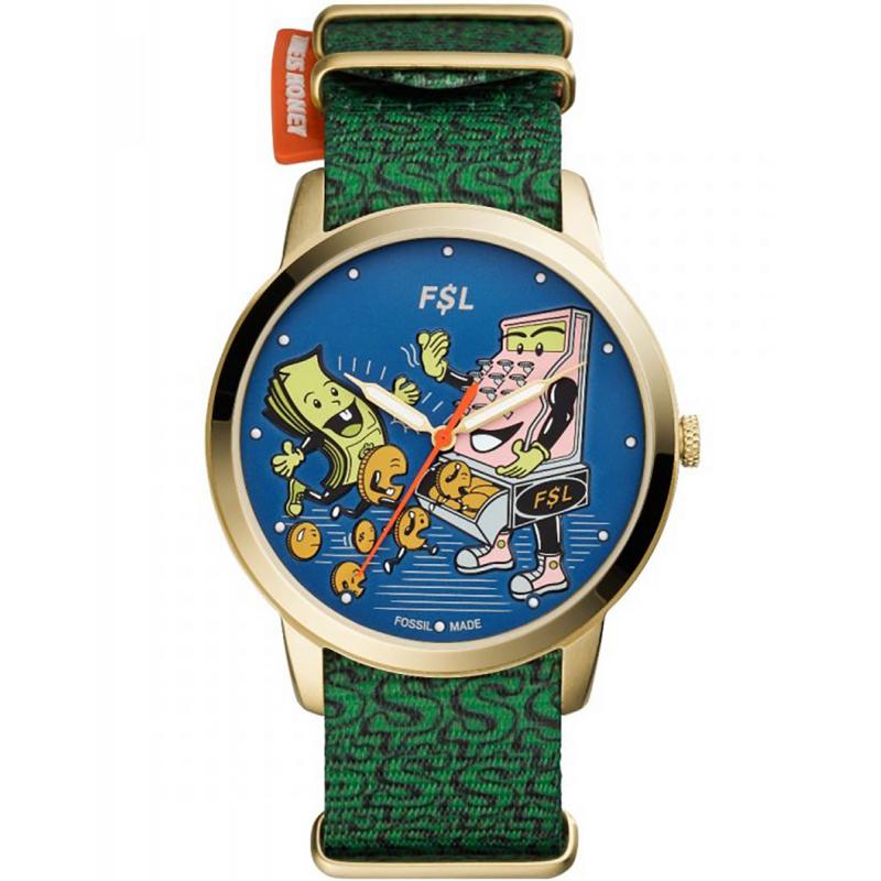 Ceas barbatesc Fossil LE1103 Quartz Auriu