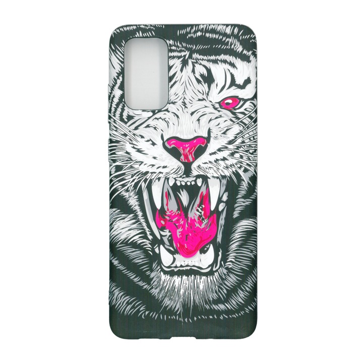 Husa protectie spate cu efect fosforescent, LUXO M8, pentru Samsung Galaxy S20 Plus