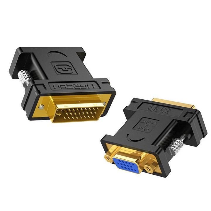 Adaptor DVI - VGA UGREEN 20122 (negru)