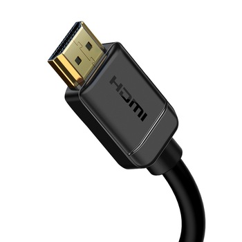 Cablu Baseus 2X Hdmi 2.0 4K 60Hz, 3D, Hdr, 18Gbps, 2M. Negru Cablu Baseus 2X Hdmi 2.0 4K 60Hz, 3D, Hdr, 18Gbps, 2M. Negru