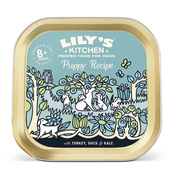 Hrana pentru Caini, Lily's Kitchen Puppy cu Curcan si Rata, 150 g Hrana pentru Caini, Lily's Kitchen Puppy cu Curcan si Rata, 150 g