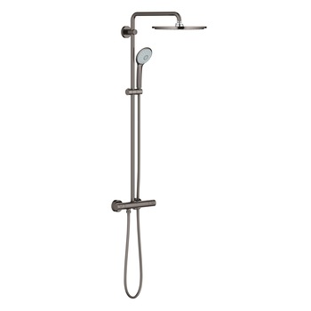 Sistem de dus Grohe Euphoria 310 26075A00, 1/2'', aparent, termostat, 3 functii, antracit (hard graphite) Sistem de dus Grohe Euphoria 310 26075A00, 1/2'', aparent, termostat, 3 functii, antracit (hard graphite)