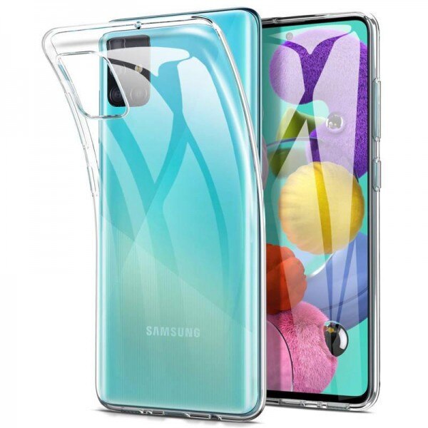 Husa Tpu Protectie Silicon Antisoc Samsung A51 ,Transparent, Brand Mobile Tuning