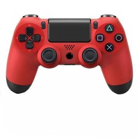 Controller Gamepad cu Fir Interfata USB pentru Playstation 4/PS4/PC Rosu
