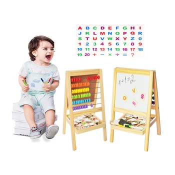Set tabla Multifunctionala AKU Magnetica, Scris Desenat + Numaratoare + 54 Litere si Cifre magnetice + Set Marker si Buret, din Lemn ecologic Drawing Board pentru copii AK8139 Set tabla Multifunctionala AKU Magnetica, Scris Desenat + Numaratoare + 54 Litere si Cifre magnetice + Set Marker si Buret, din Lemn ecologic Drawing Board pentru copii AK8139