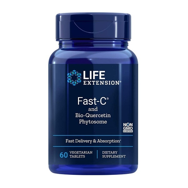 Complex Antioxidant Cu Vitamina C Si Quercetina, Life Extension Fast-C ...