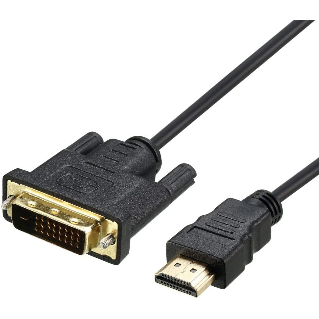 Cablu HDMI cu DVI D 24+1 elSales ELS-CHD, lungime 3 metri, negru - eMAG.ro