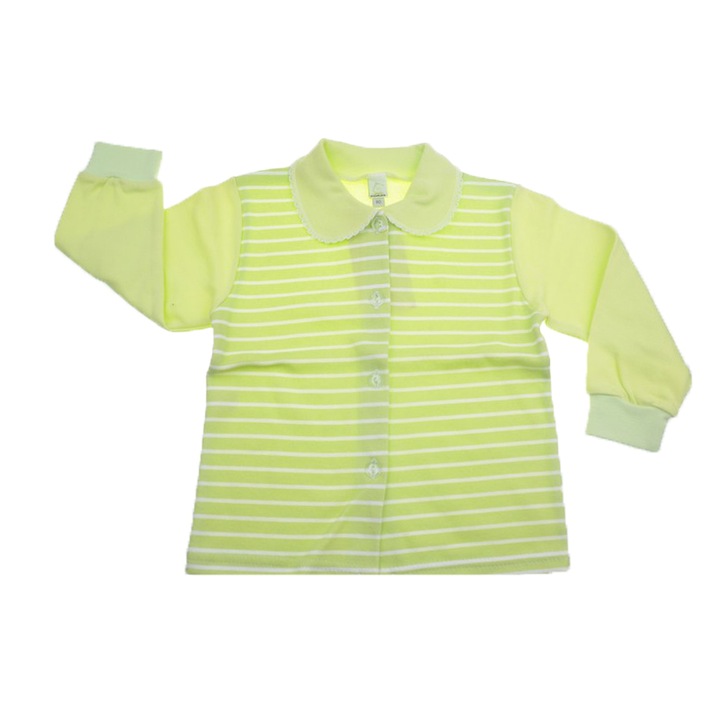 Bluza cu maneca lunga pentru baieti Koala Kaftan 817-49015-80-cm, Verde 80 CM