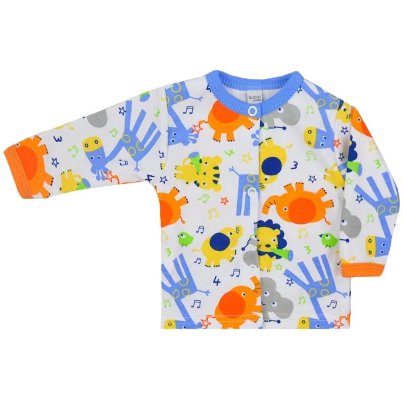 Bluza cu maneca lunga pentru baieti Koala Zoo 3168, Multicolor