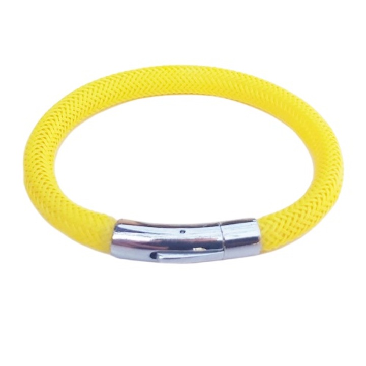 Terápiás plazma karkötő, Plasma Thor, Unisex, Sárga