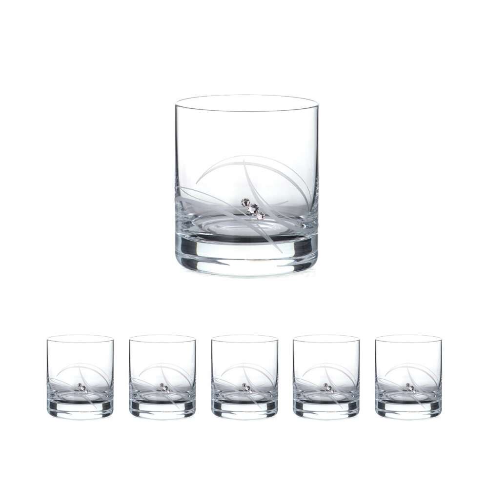 Set 6 Pahare de Wisky din Cristal Atlantis 310 ml