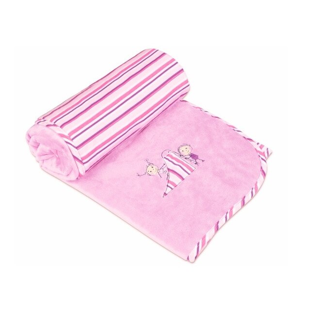 Paturica pentru bebelusi 75x100 cm Blanket Love 10