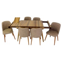 set masa living multifunctionala vegas cu 6 scaune de culoare maro imagen 26_0_
0