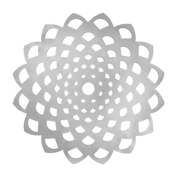 Suport farfurii, Ambition, 38 cm, Argintiu, Glamour