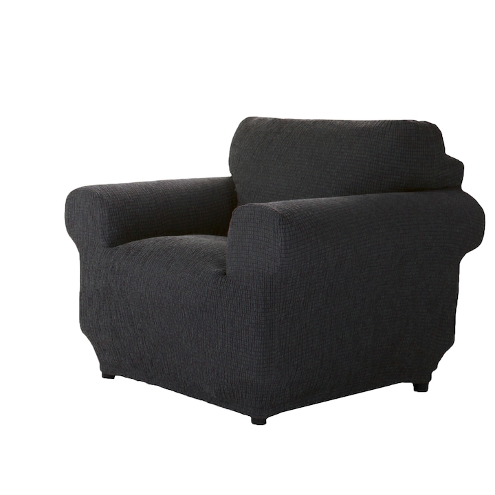 Kring Brilliante Huzat fotelre, 70-110 cm között, 60% pamut + 35% poliészter + 5% elasztán, Szürke