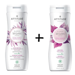 Pachet Sampon Ecologic Attitude Superleaves Pentru Par Uscat Si Aspru Quinoa 473 Ml Gel De Dus Ecologic Attitude Superleaves Calmare Frunze De Ceai Alb 473 Ml Emag Ro