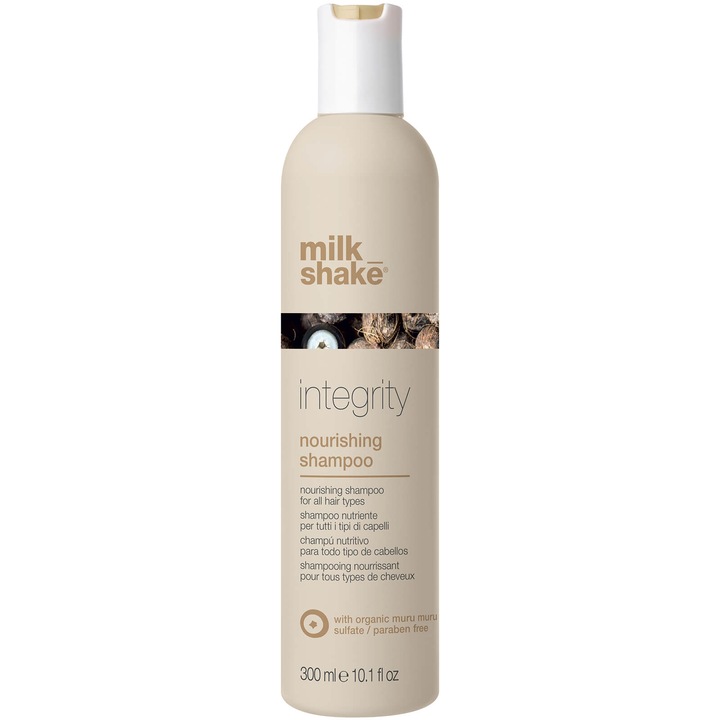 Sampon intens hidratant pentru toate tipurile de par Nourishing, MilkShake, 300 ml