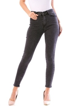 Blugi skinny meteoraskie zenda, Gri & negru Blugi skinny meteoraskie zenda, Gri & negru
