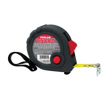 Ruleta magnetica cu triplu blocare Proline, 3 m x 16 mm, carcasa plastic, blister Ruleta magnetica cu triplu blocare Proline, 3 m x 16 mm, carcasa plastic, blister