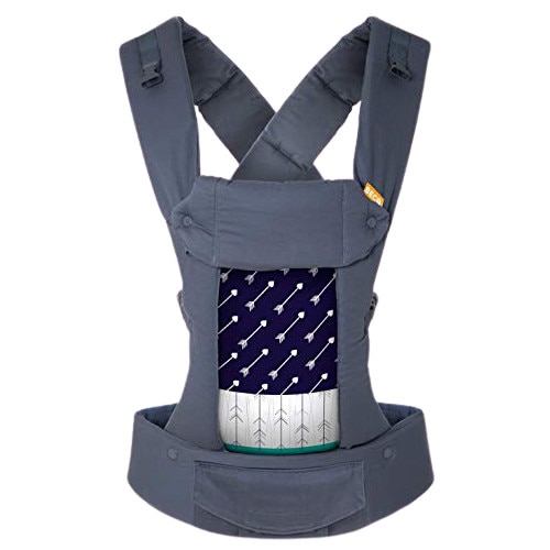 Marsupiu Gemini Arrow, Beco, Bumbac, Bleumarin/Gri, 0 + luni